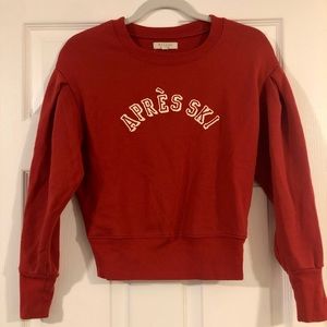 Mile(s) by Madewell Aprés Ski crewneck